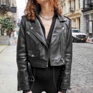 Rebecca Mincoff leather jacket🖤